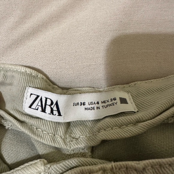 Zara Wide Leg Crop Pant - Picture 3 of 4